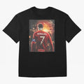 Cristiano Ronaldo Art iPad Case _amp_ Skin Oversized T-Shirt Turn Football Passion into FIFA World Cup 2026 USA Canada Mexico Spirit, with Brazil, Portugal and Argentina, Haaland, Stadium Memories, Football Loyalty, International Chants and
