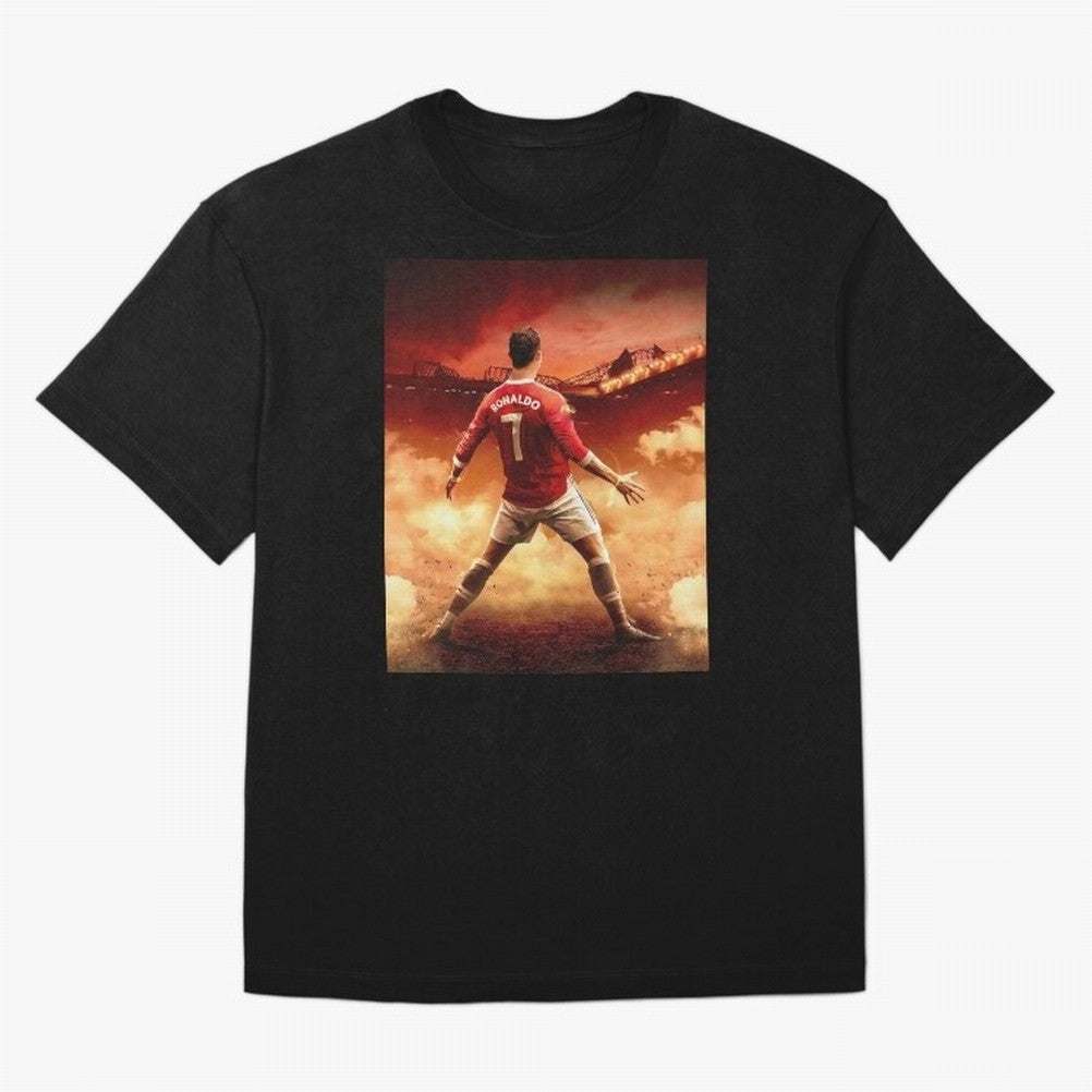 Ronaldo Cr7 Siuuu Manchester,Ronaldo Gifts,Ronaldo Cover,Ronaldo Prints Oversized T-Shirt Represent Fans Who Live for the FIFA World Cup 2026 USA Canada Mexico Journey through CR7 Highlights, France Pride, Football History, Final Match Energy,