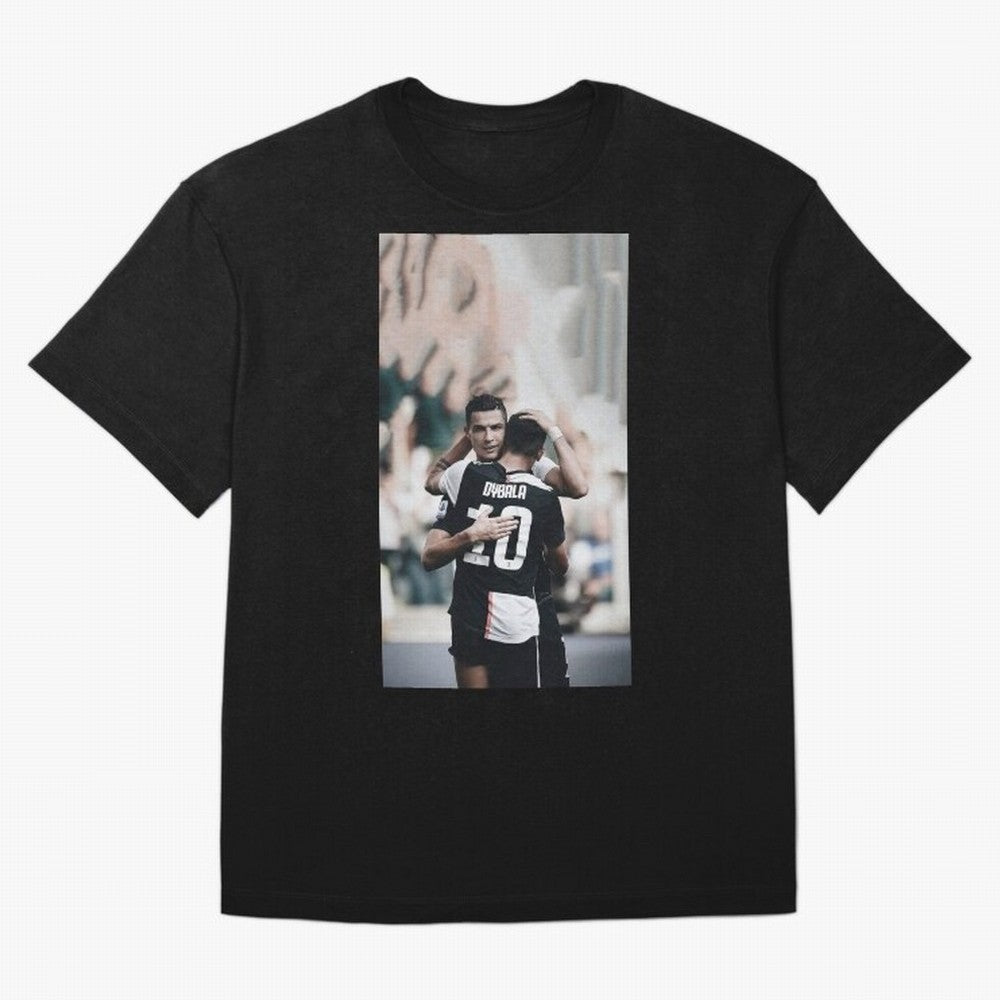 ronaldo with dybala Oversized T-Shirt Honor the Football Icons of FIFA World Cup 2026 USA Canada Mexico Spirit, Featuring Spain, Haaland and Mbappe, Match Day Excitement, Supporter Culture, Golden Goals and Global Football Passion; Great for