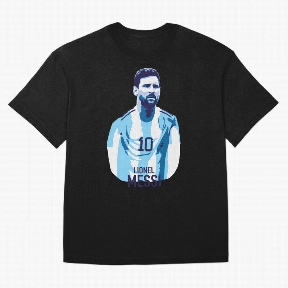 Messi Oversized T-Shirt Show Match Day Excitement for FIFA World Cup 2026 Group Stage Spirit, Celebrating Spain, Mbappe, Soccer Culture, Superstar Moments, National Team Dreams and Competitive Fire; Great for Supporters Who Love Legendary Players,