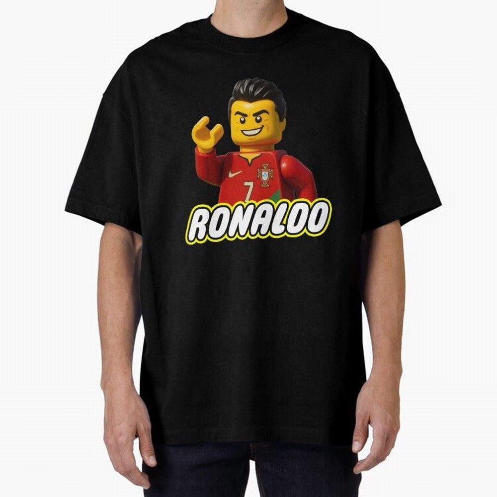 Block CR7 Oversized T-Shirt Show Match Day Excitement for the FIFA World Cup 2026 Journey through CR7 Highlights, England and Germany Pride, Soccer Culture, Superstar Moments, National Team Dreams and Competitive Fire; Great for Supporters Who Love