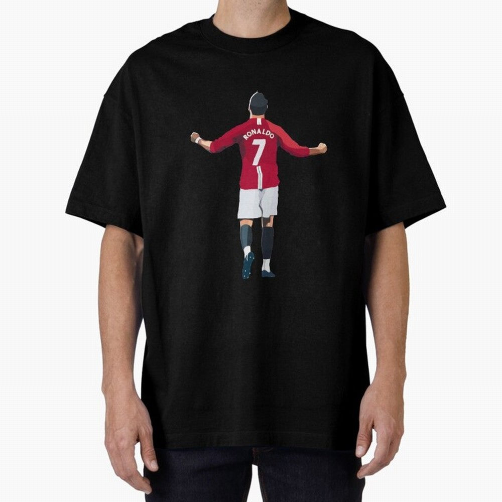 Cristiano Ronaldo Oversized T-Shirt Follow Every Goal of the FIFA World Cup 2026 Journey through Messi and Cristiano Ronaldo Highlights, England and Germany Pride, Champion Mindset, Group Stage Buzz, Knockout Tension and Passionate Fan Culture;