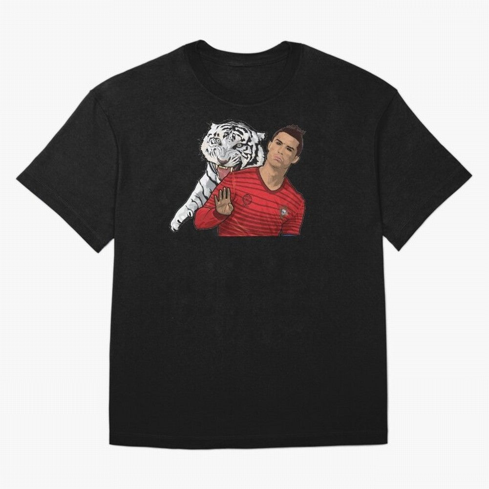 Cristiano Ronaldo Oversized T-Shirt Enjoy the FIFA World Cup 2026 Group Stage Journey through Cristiano Ronaldo Highlights, Netherlands Pride, Football Festival Excitement, Trophy Ambitions, Country Rivalries and Star Player Buzz; Made for Die Hard