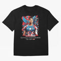 Cristiano Ronaldo Captain Portuguese Oversized T-Shirt Join Global Football Passion for FIFA World Cup 2026 USA Canada Mexico, Built around Messi, England, Football History, Final Match Energy, Crowd Noise and Once in a Lifetime Moments; Great for