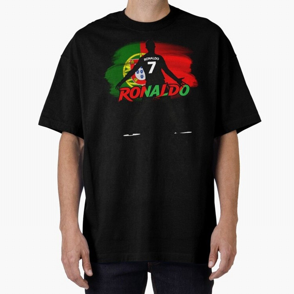 Portugal CR7 Fan World Cup Oversized T-Shirt Bring Supporter Culture to the FIFA World Cup 2026 USA Canada Mexico Journey through Neymar Highlights, Argentina, France and Brazil Pride, Match Day Excitement, Supporter Culture, Golden Goals and