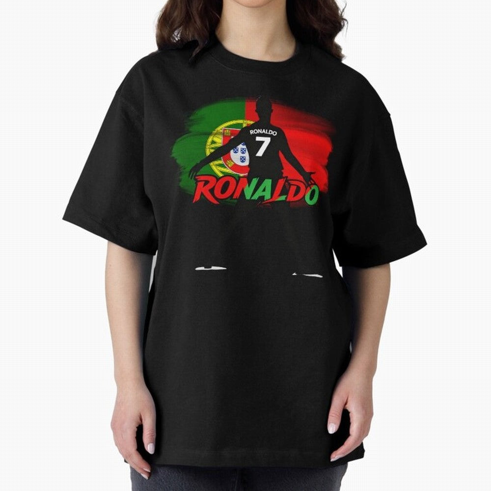 Portugal CR7 Fan World Cup Oversized T-Shirt Bring Supporter Culture to the FIFA World Cup 2026 USA Canada Mexico Journey through Neymar Highlights, Argentina, France and Brazil Pride, Match Day Excitement, Supporter Culture, Golden Goals and