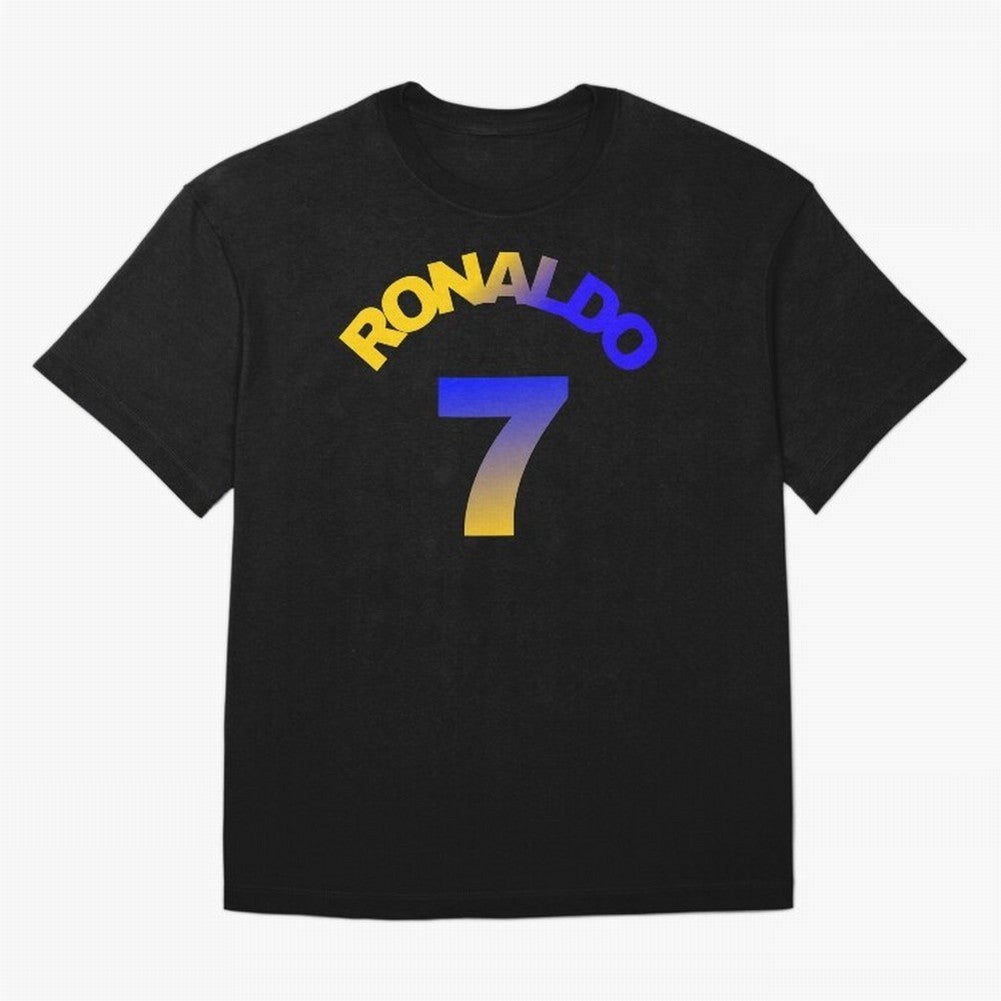 Cristiano Ronaldo Manchester United Oversized T-Shirt Celebrate the Road through FIFA World Cup 2026 Spirit, Celebrating England, France and Netherlands, Haaland, Football History, Final Match Energy, Crowd Noise and Once in a Lifetime Moments;