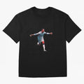 other celebration from the goat Oversized T-Shirt Build FIFA World Cup 2026 Group Stage for Fans of Cristiano Ronaldo and England and Germany, Bringing Vintage Soccer Flavor, Modern Football Stars, National Flags and Final Night Emotion; Built for
