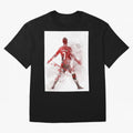 Cristiano Ronaldo Oversized T-Shirt Celebrate Football Heritage in Global Football Passion for FIFA World Cup 2026 USA Canada Mexico, Inspired by Neymar, England and Germany, Classic Soccer Heritage, Championship Pressure, Fan Loyalty and