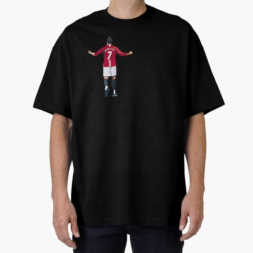 Cristiano Ronaldo CR7 Oversized T-Shirt Feel FIFA World Cup 2026 Group Stage with Cristiano Ronaldo, Haaland and CR7, Brazil Energy, Goal Celebration Energy, Supporter Heritage, Football Icons and Worldwide Tournament Joy; Perfect for People Who