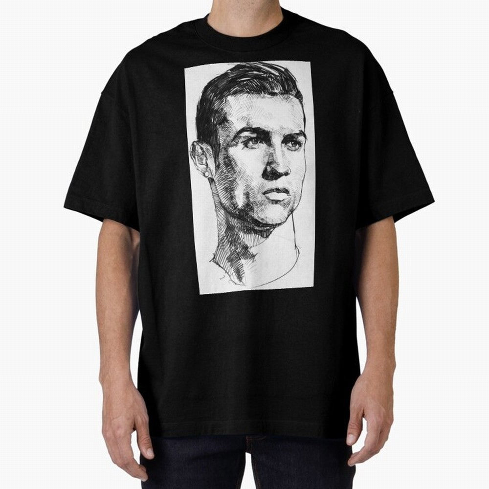 Cristiano Ronaldo CR7 Oversized T-Shirt Feel International Energy from FIFA World Cup 2026 Group Stage Celebrating Mbappe, England and Germany Energy, Champion Mindset, Group Stage Buzz, Knockout Tension and Passionate Fan Culture; Perfect for