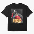 Focus With CR7 Oversized T-Shirt Celebrate the Stars of FIFA World Cup 2026 Group Stage for Fans of Neymar and Germany, Bringing Goal Celebration Energy, Supporter Heritage, Football Icons and Worldwide Tournament Joy; Perfect for People Who Love