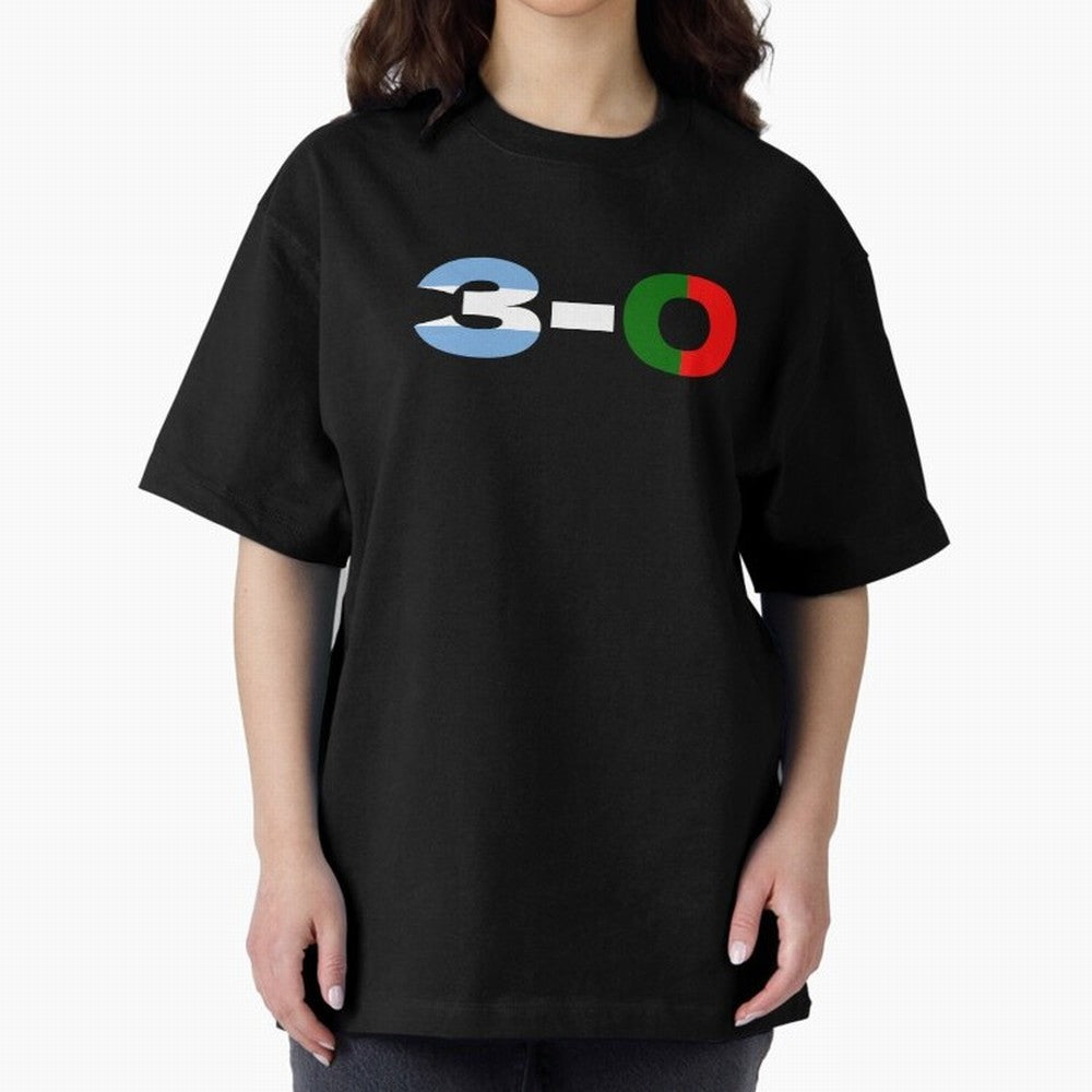 Argentina vs Portugal Oversized T-Shirt Represent Fans Who Live for Match Day Hype around FIFA World Cup 2026 Group Stage, Mbappe, Argentina and Brazil, Football History, Final Match Energy, Crowd Noise and Once in a Lifetime Moments; Ideal for