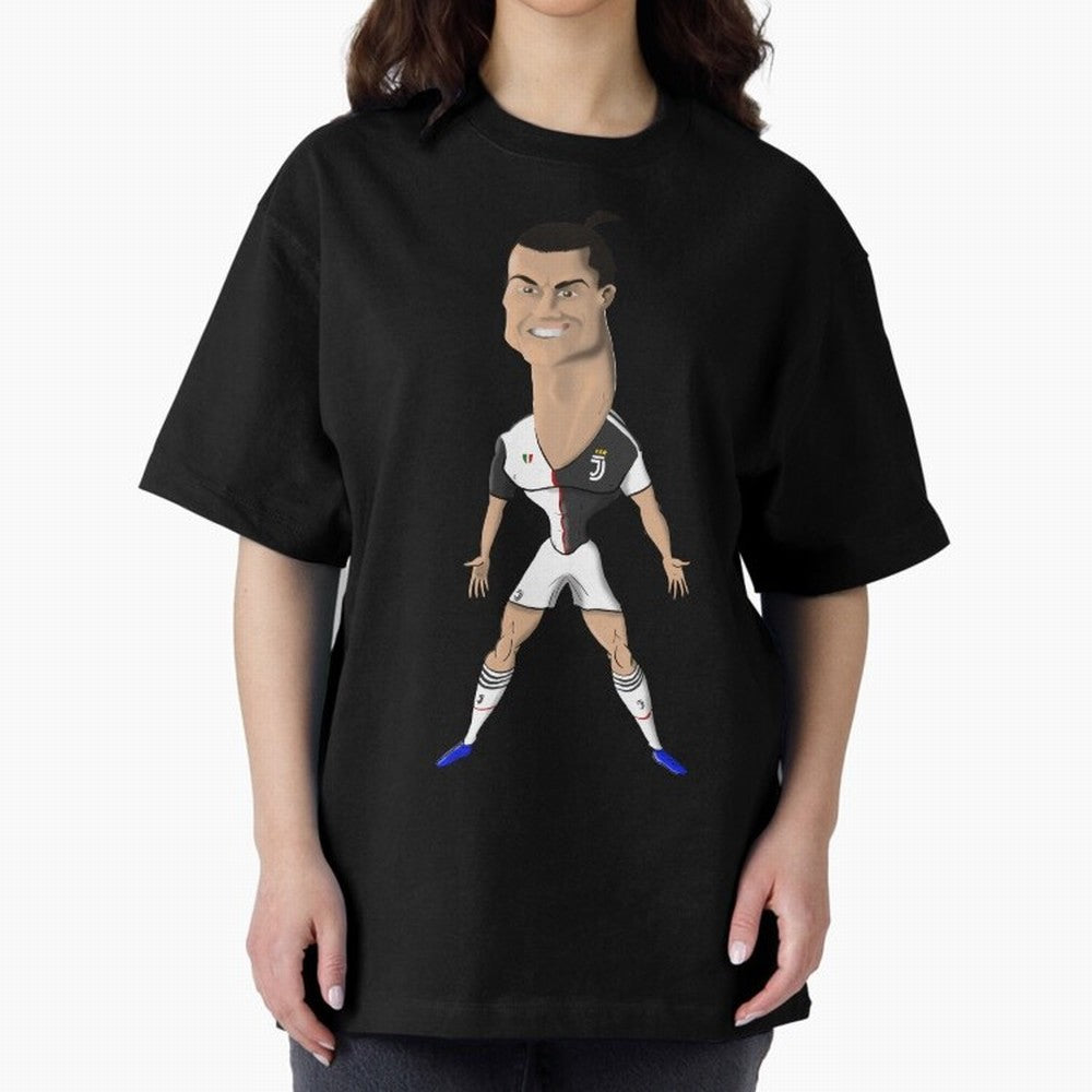 CR7 Oversized T-Shirt Showcase the FIFA World Cup 2026 Group Stage Journey through Messi and Cristiano Ronaldo Highlights, England, France and Netherlands Pride, Classic Soccer Heritage, Championship Pressure, Fan Loyalty and International Pride;