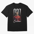 Cristiano Ronaldo Oversized T-Shirt Celebrate Classic Football Spirit in FIFA World Cup 2026 Built around Cristiano Ronaldo, Argentina and Brazil Energy, Vintage Soccer Flavor, Modern Football Stars, National Flags and Final Night Emotion; Great