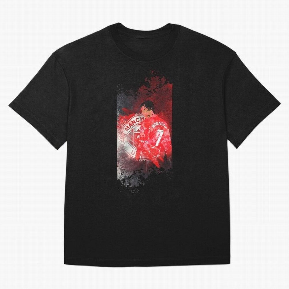Ronaldo Illustration 002 Oversized T-Shirt Relive the FIFA World Cup 2026 Journey through Neymar Highlights, Netherlands Pride, Game Day Rituals, Football Legends, Country Pride and the Road to the Final; Created for Match Day Parties, Soccer