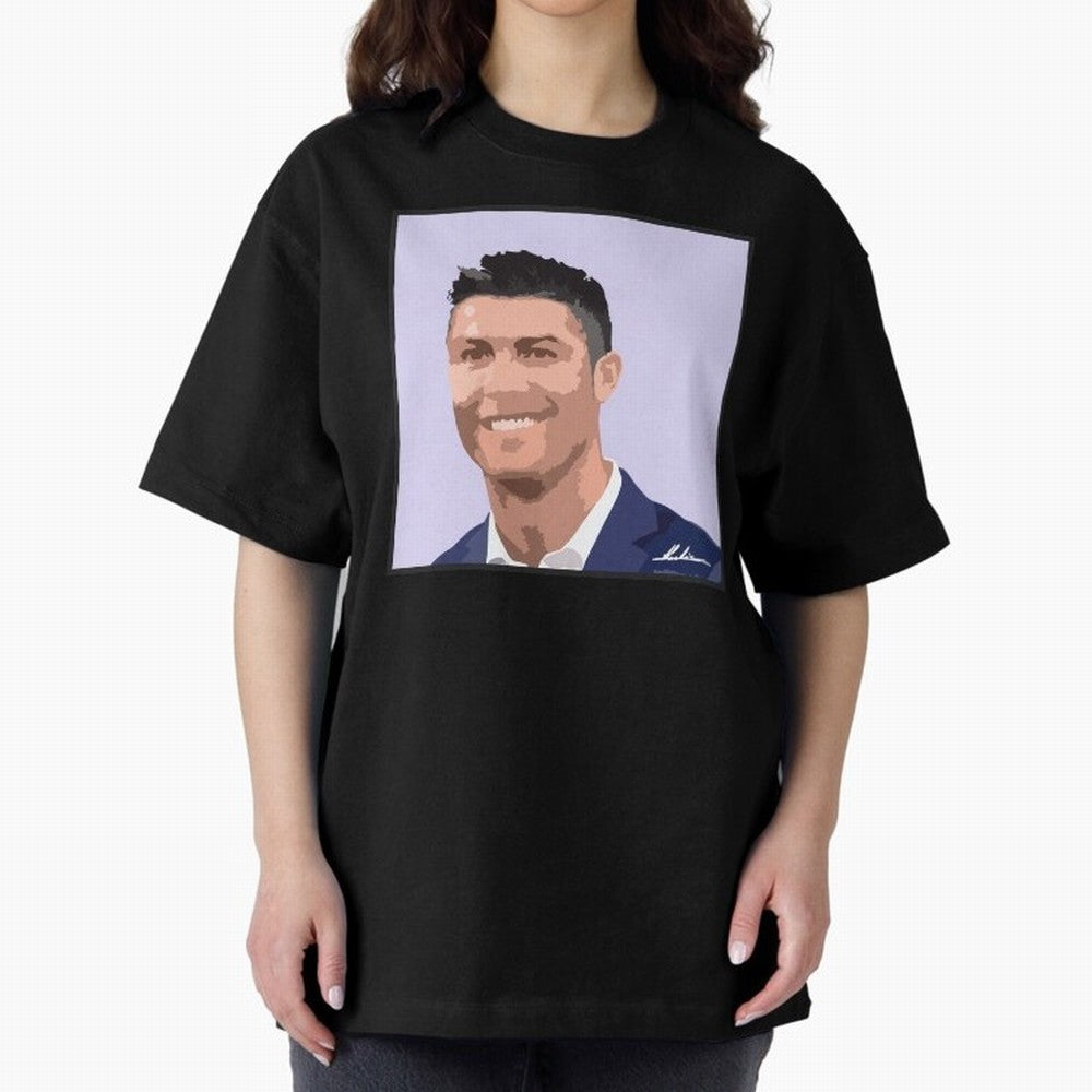 Cristiano Ronaldo Oversized T-Shirt Upgrade FIFA World Cup 2026 Connected to CR7, England Energy, Classic Soccer Heritage, Championship Pressure, Fan Loyalty and International Pride; Perfect for People Who Love Argentina, Brazil, France, England,