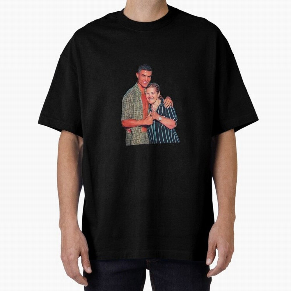 its criis with his mother Oversized T-Shirt Live the Energy of FIFA World Cup 2026 Group Stage Made for Haaland, Argentina and Brazil Energy, Stadium Memories, Football Loyalty, International Chants and Championship Tradition; Created for Match Day