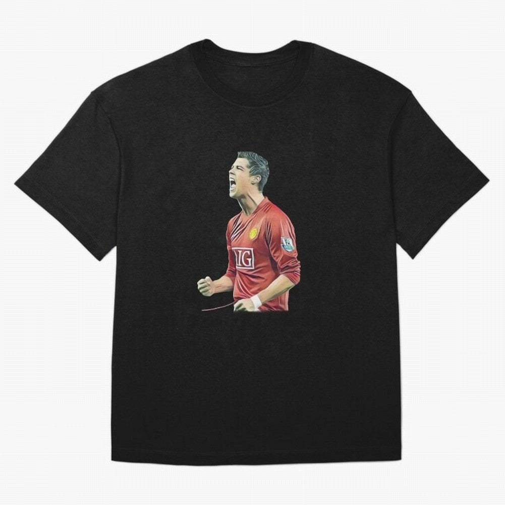 a good celebration from the goat Oversized T-Shirt Fuel Your Fan Pride for Match Day Hype around FIFA World Cup 2026 USA Canada Mexico, Cristiano Ronaldo, England and Germany, Stadium Memories, Football Loyalty, International Chants and