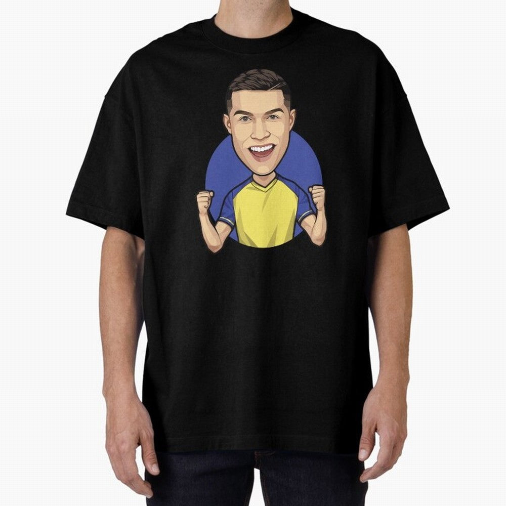 Ronaldo Al-Nassr 2022 Oversized T-Shirt Bring Global Tournament Vibes to FIFA World Cup 2026 USA Canada Mexico Built around Cristiano Ronaldo, Haaland and CR7, Portugal, Spain and Germany Energy, Football Passion, Legendary Performances, Festival