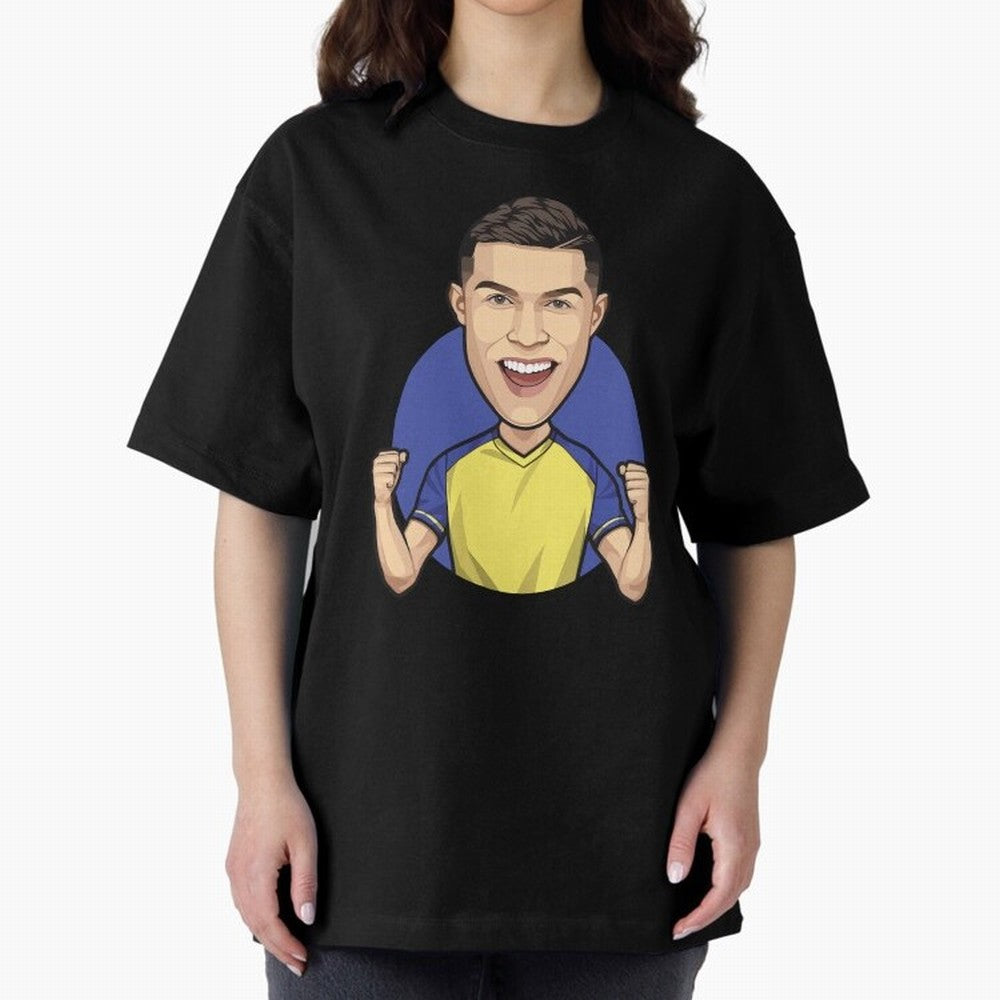 Ronaldo Al-Nassr 2022 Oversized T-Shirt Bring Global Tournament Vibes to FIFA World Cup 2026 USA Canada Mexico Built around Cristiano Ronaldo, Haaland and CR7, Portugal, Spain and Germany Energy, Football Passion, Legendary Performances, Festival