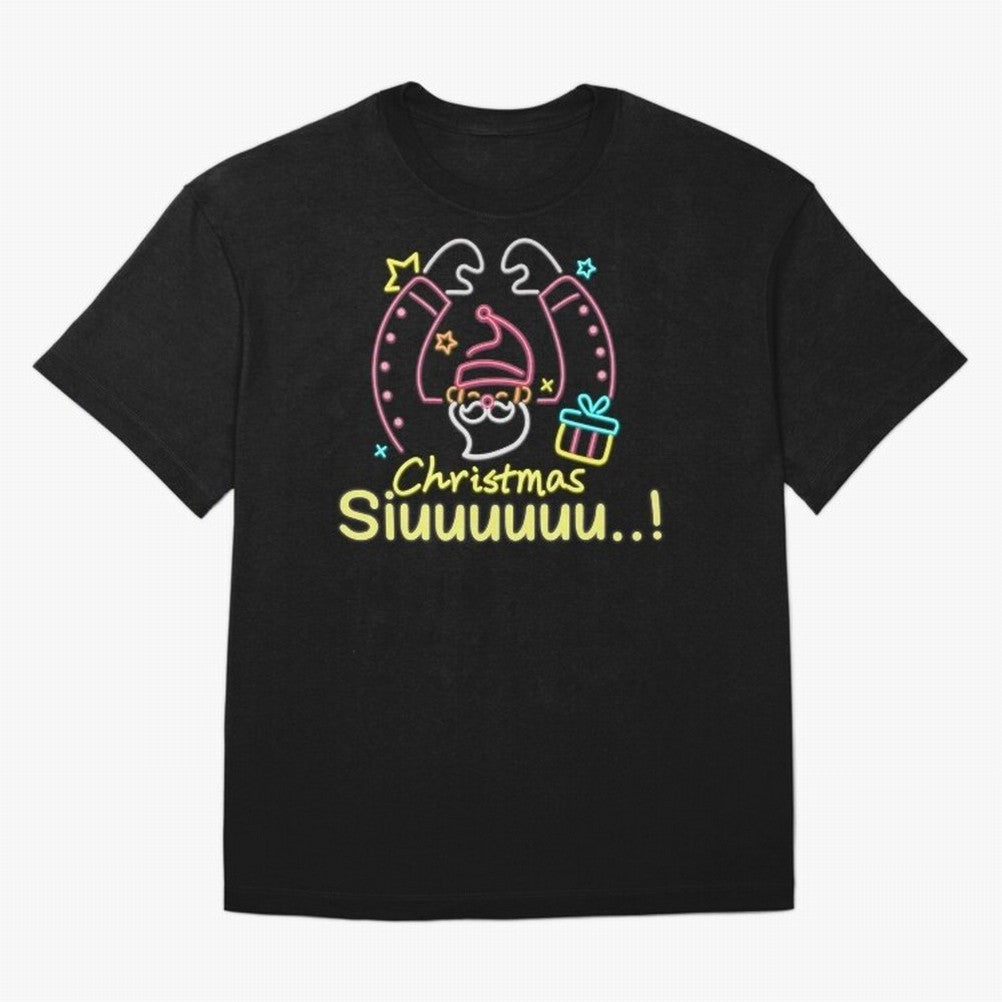 Christmas siuuu CR7 goal Oversized T-Shirt Carry the Dream of Match Day Hype around FIFA World Cup 2026, CR7 and Messi, Argentina, France and Brazil, Tournament Hype, Historic Matchups, Family Viewing Parties and Global Sports Pride; Built for