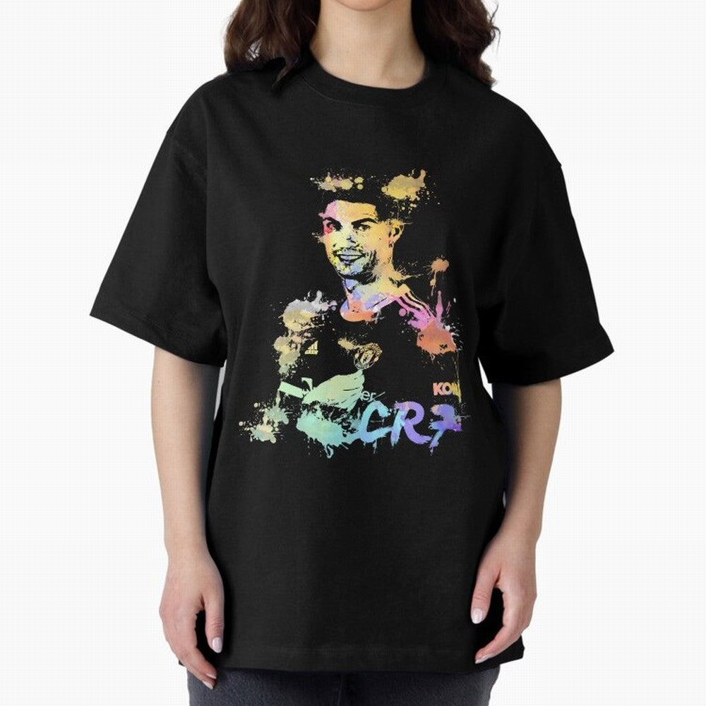 Cristiano Ronaldo Cristiano Ronaldoooo Oversized T-Shirt Bring FIFA World Cup 2026 Group Stage Filled with Cristiano Ronaldo, Haaland and CR7, Brazil, Portugal and Argentina Energy, Stadium Memories, Football Loyalty, International Chants and