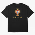 Portugal Gold Alt 3 Oversized T-Shirt Live the Energy of Global Football Passion for FIFA World Cup 2026 USA Canada Mexico, Filled with Mbappe and Neymar, Spain, Tournament Hype, Historic Matchups, Family Viewing Parties and Global Sports Pride;