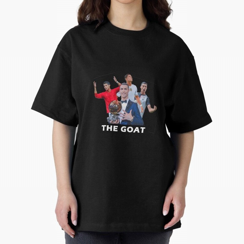 Cristiano Ronaldo Oversized T-Shirt Celebrate Classic Football Spirit in Global Football Passion for FIFA World Cup 2026 USA Canada Mexico, Driven by Mbappe, France and Portugal, Game Day Rituals, Football Legends, Country Pride and the Road to the