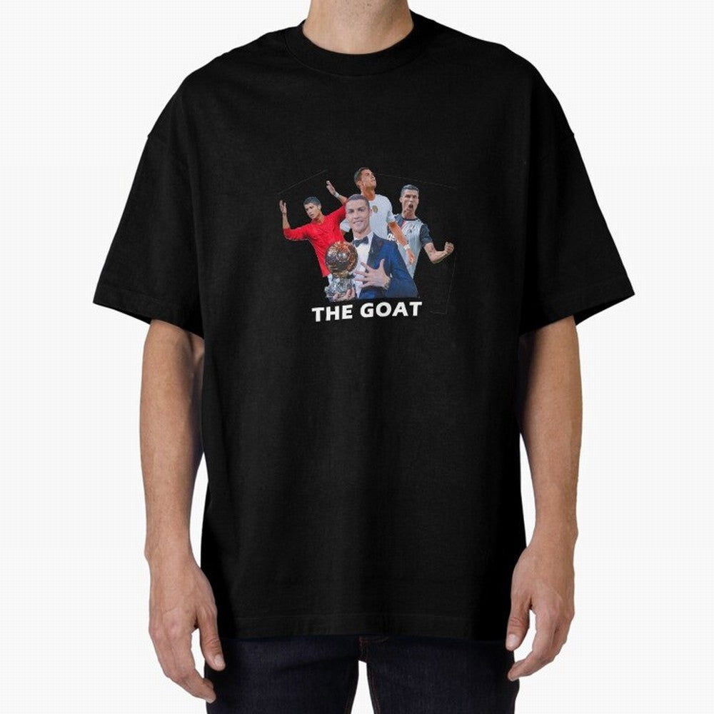 Cristiano Ronaldo Oversized T-Shirt Celebrate Classic Football Spirit in Global Football Passion for FIFA World Cup 2026 USA Canada Mexico, Driven by Mbappe, France and Portugal, Game Day Rituals, Football Legends, Country Pride and the Road to the