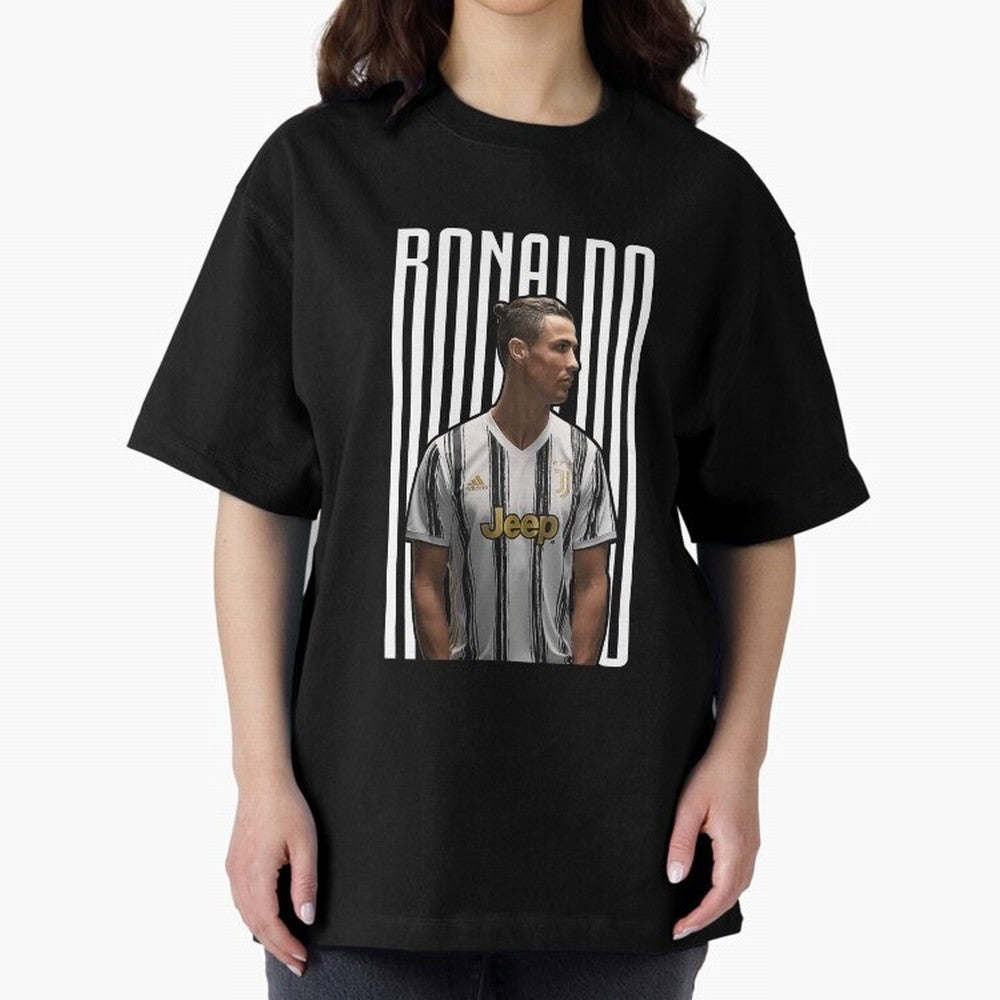 Cristiano Ronaldo Cristiano Ronaldo Cristiano Ronaldo Cr7 Oversized T-Shirt Stand Out with Spirit from Global Football Passion for FIFA World Cup 2026, Inspired by Haaland, Brazil, Match Day Excitement, Supporter Culture, Golden Goals and Global