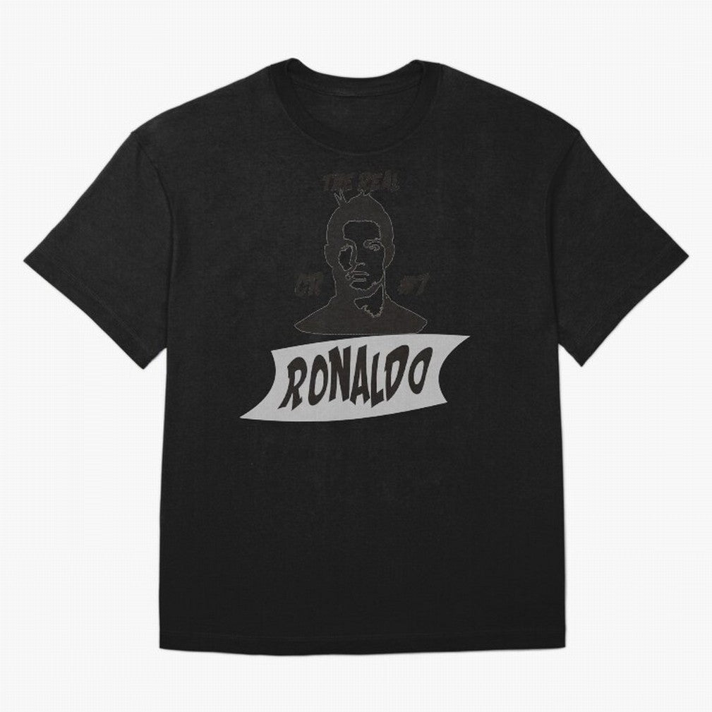 The Real Ronaldo Oversized T-Shirt Follow Match Day Hype around FIFA World Cup 2026 USA Canada Mexico, Haaland, France and Portugal, Championship Spirit, Famous Goals, Roaring Crowds and International Football Unity; Made for Collectors Who Enjoy