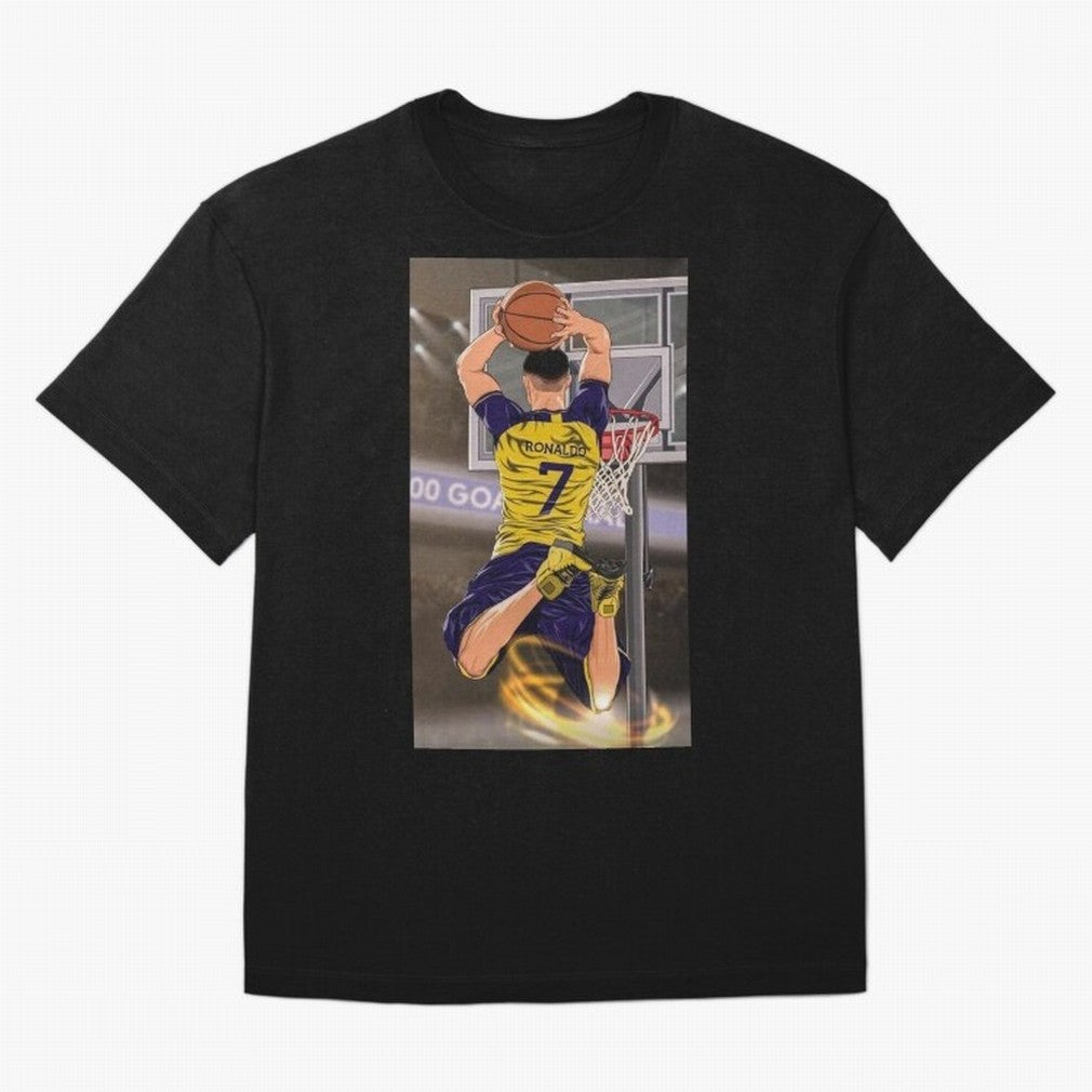 cr7 Oversized T-Shirt Bring Trophy Dreams to the FIFA World Cup 2026 Journey through Messi Highlights, England, France and Netherlands Pride, Vintage Soccer Flavor, Modern Football Stars, National Flags and Final Night Emotion; Great for Watch