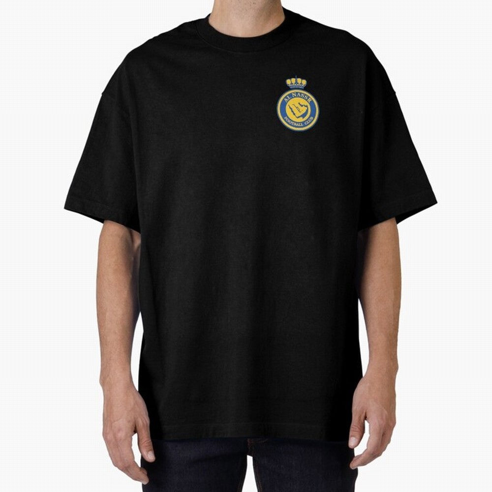 Al-Nassr Football Club Oversized T-Shirt Elevate Match Day Hype around FIFA World Cup 2026 USA Canada Mexico, CR7 and Messi, England, Fan Favorite Moments, National Team Passion, Big Match Drama and Soccer History; Built for Supporters Chasing