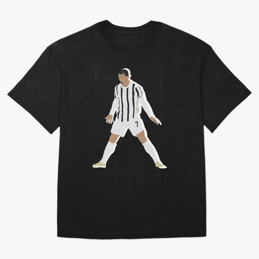 Cristiano Ronaldo 3 Oversized T-Shirt Join Global Football Passion for FIFA World Cup 2026 USA Canada Mexico, Filled with Mbappe and Neymar, Spain, Goal Celebration Energy, Supporter Heritage, Football Icons and Worldwide Tournament Joy; Ideal for