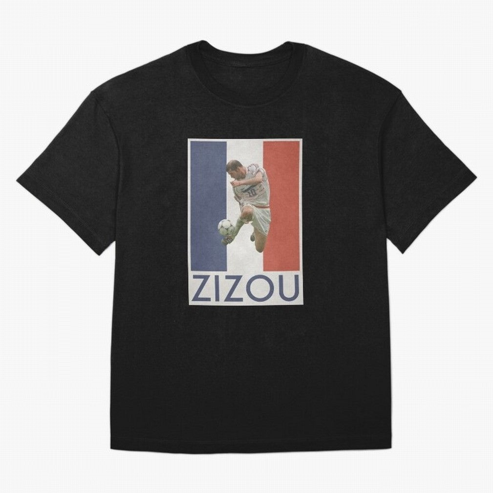 Football - Zidane Oversized T-Shirt Support FIFA World Cup 2026 Group Stage Capturing Cristiano Ronaldo, Haaland and CR7, France and Portugal Energy, Fan Favorite Moments, National Team Passion, Big Match Drama and Soccer History; Great for Watch