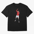 Cristiano Ronaldo 4 Oversized T-Shirt Create Match Day Hype around FIFA World Cup 2026 USA Canada Mexico, CR7, Brazil, Portugal and Argentina, Global Supporter Spirit, Legendary Goals, National Colors and Tournament Celebration; Great for Watch