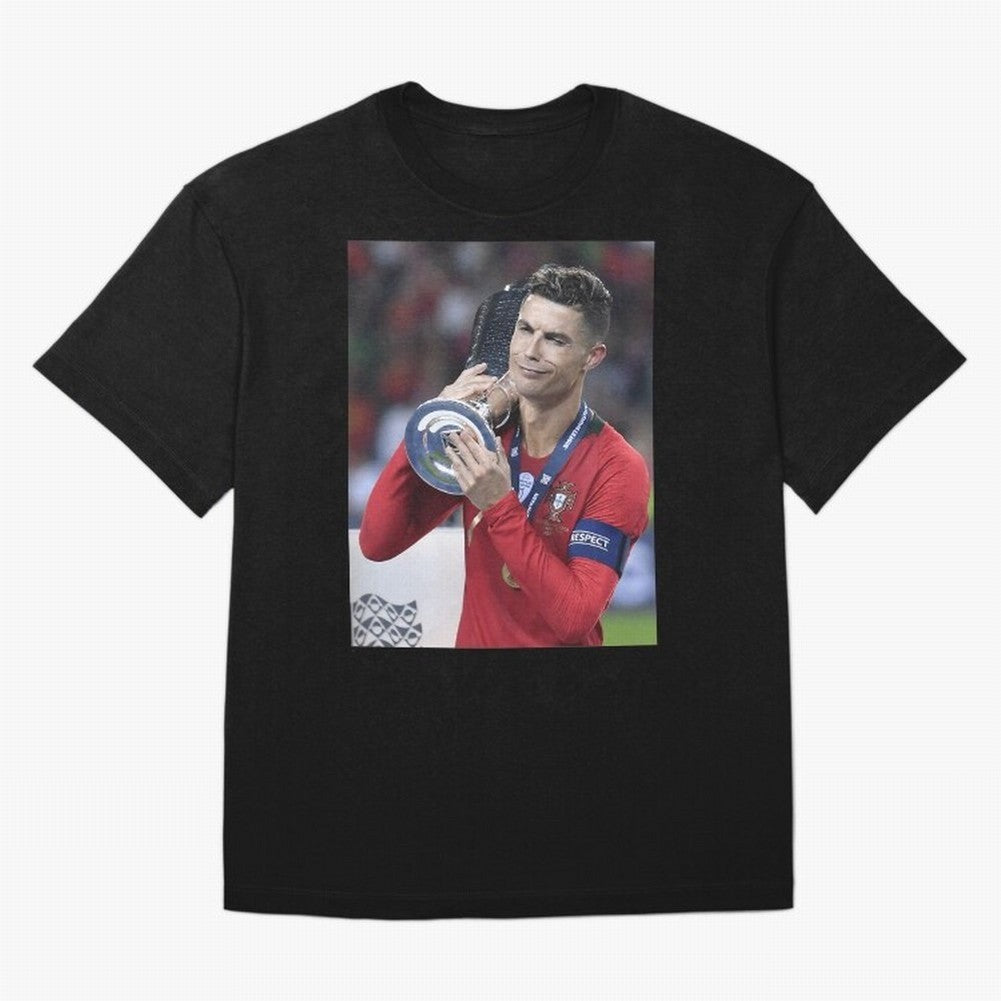Todos Portugal 2019 Cr7 Oversized T-Shirt Celebrate Unforgettable Nights in FIFA World Cup 2026 USA Canada Mexico for Fans of CR7 and Brazil, Bringing Football History, Final Match Energy, Crowd Noise and Once in a Lifetime Moments; Ideal for Fans