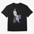 Cristiano Ronaldo Oversized T-Shirt Feel the Roar of FIFA World Cup 2026 USA Canada Mexico for Fans of Haaland and England, Bringing Worldwide Fan Energy, Dramatic Goals, Stadium Lights and Championship Celebrations; Great for Watch Parties, Sports