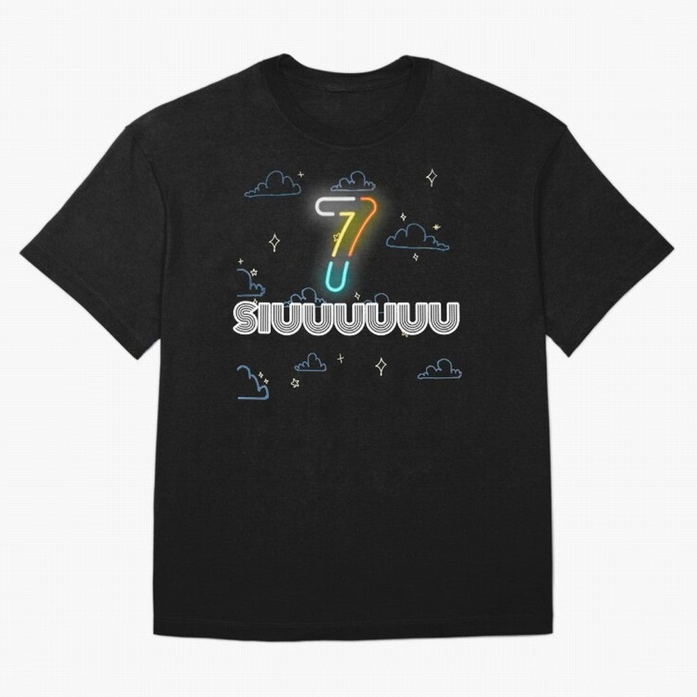 Siuuuuuu 7 CR7 goal funny Oversized T-Shirt Bring Legendary Rivalry Energy to FIFA World Cup 2026 Group Stage Spirit, Built around Germany, Mbappe and Neymar, Retro Football Energy, Iconic Rivalries, Trophy Chase Drama and Stadium Atmosphere; Ideal