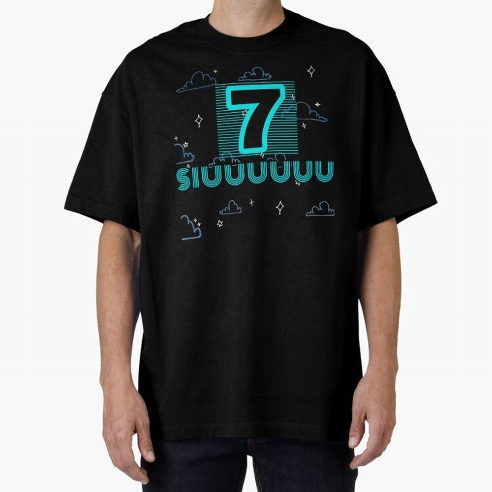 Siuuuuu 7 Cristiano ronaldo Oversized T-Shirt Make Game Day About the FIFA World Cup 2026 Journey through CR7 Highlights, Brazil, Portugal and Argentina Pride, Retro Football Energy, Iconic Rivalries, Trophy Chase Drama and Stadium Atmosphere;