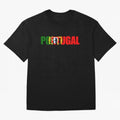 Portugal Country Oversized T-Shirt Treasure FIFA World Cup 2026 Group Stage Featuring Haaland, Brazil Energy, Vintage Soccer Flavor, Modern Football Stars, National Flags and Final Night Emotion; Made for Die Hard Supporters, Soccer Lovers, Game