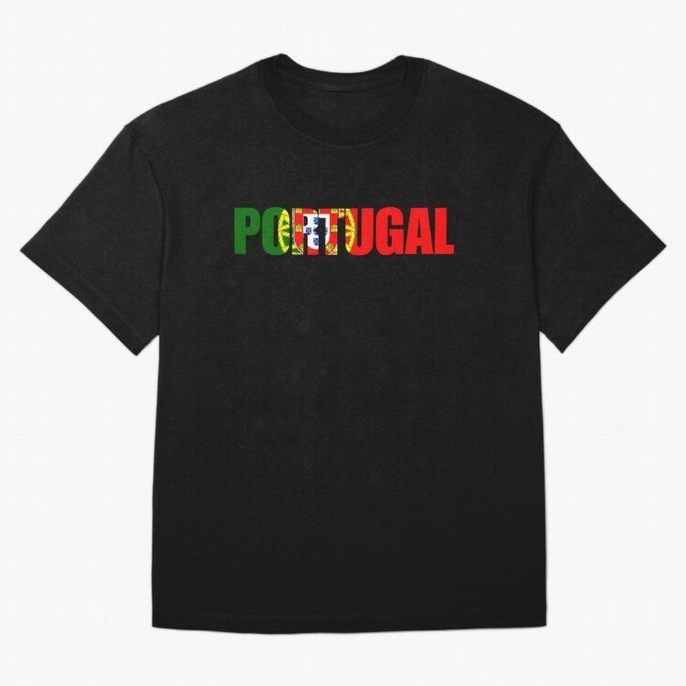 Portugal Country Oversized T-Shirt Treasure FIFA World Cup 2026 Group Stage Featuring Haaland, Brazil Energy, Vintage Soccer Flavor, Modern Football Stars, National Flags and Final Night Emotion; Made for Die Hard Supporters, Soccer Lovers, Game