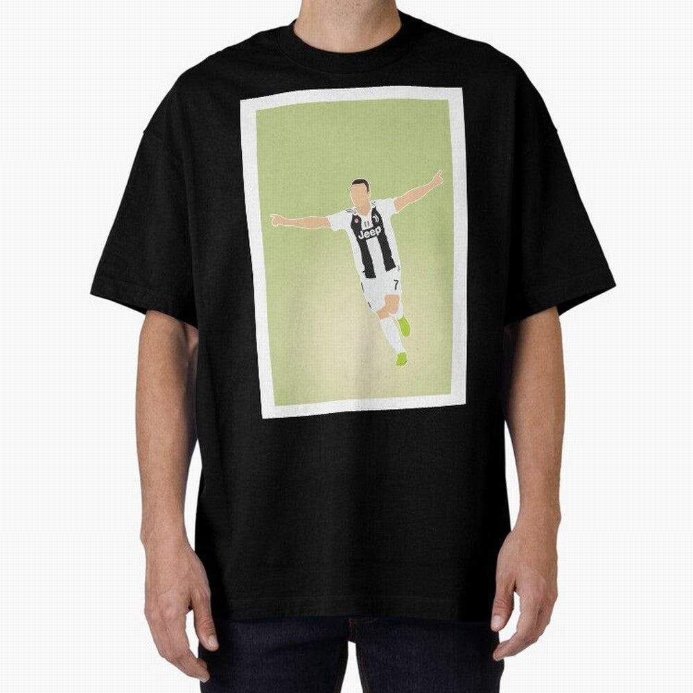 CRISTIANO RONALDO Oversized T-Shirt Wear the Spirit of FIFA World Cup 2026 Highlighting CR7, England and Germany Energy, Global Supporter Spirit, Legendary Goals, National Colors and Tournament Celebration; Made for Collectors Who Enjoy Iconic
