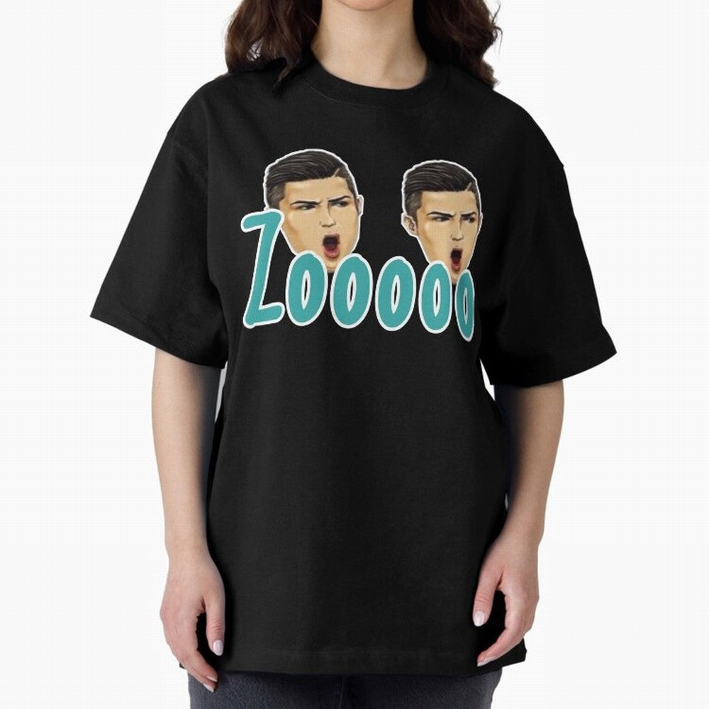 Zooo CR7 funny goal Oversized T-Shirt Relive FIFA World Cup 2026 USA Canada Mexico for Fans of Messi and Germany, Bringing Fan Favorite Moments, National Team Passion, Big Match Drama and Soccer History; Perfect for People Who Love Argentina,