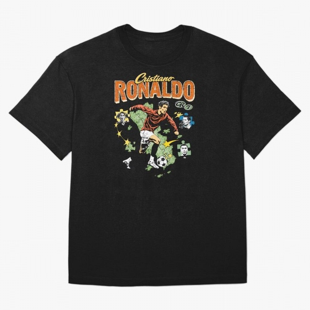 CR7 Cristiano Ronaldo Vintage Oversized T-Shirt Fuel FIFA World Cup 2026 Featuring Haaland and Mbappe, England and Germany Energy, Stadium Memories, Football Loyalty, International Chants and Championship Tradition; Ideal for Passionate Fans Who