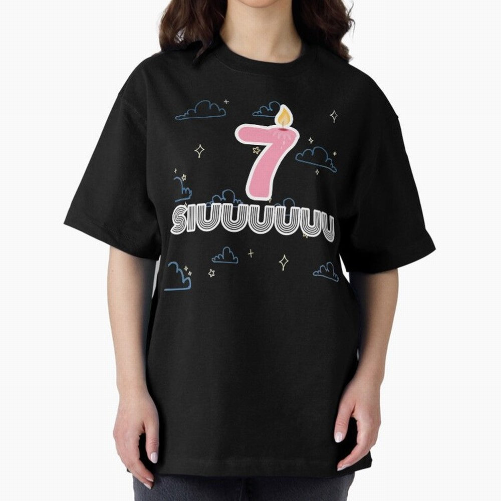 Siuuu 7 Cristiano ronaldo Oversized T-Shirt Follow the Final Road of Global Football Passion for FIFA World Cup 2026 Group Stage, Featuring Cristiano Ronaldo, Haaland and CR7, Spain, Supporter Pride, Iconic Celebrations, Legendary Names and Global