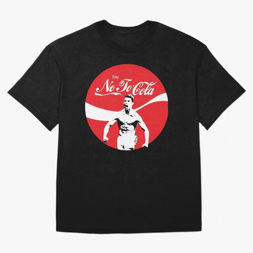 Cristiano Ronaldo - Say No To Cola Oversized T-Shirt Make Memories around Match Day Hype around FIFA World Cup 2026 Group Stage, Messi, Neymar and Mbappe, Argentina, Champion Mindset, Group Stage Buzz, Knockout Tension and Passionate Fan Culture;