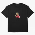 Cristiano ronaldo showing middle finger Oversized T-Shirt Show Passion for the Stars of Global Football Passion for FIFA World Cup 2026 Group Stage, Capturing CR7, Argentina and Brazil, Goal Celebration Energy, Supporter Heritage, Football Icons