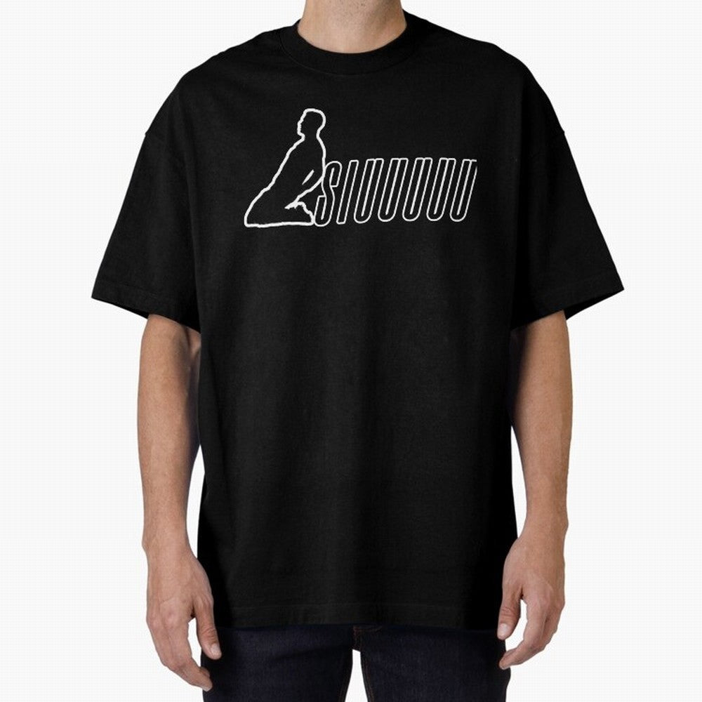 Siuuu CR7 funny goal Oversized T-Shirt Follow the Final Road of the FIFA World Cup 2026 Group Stage Journey through Mbappe Highlights, Spain and Netherlands Pride, Championship Spirit, Famous Goals, Roaring Crowds and International Football Unity;